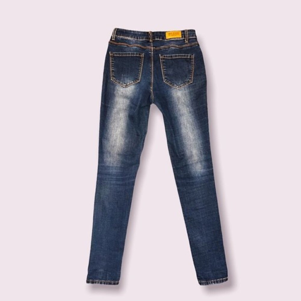 IRIS JEANS Modern Vintage Skinny Jeans Medium Wash Blue Denim Womens Size 28 - Picture 3 of 10